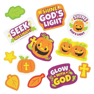 Bulk 72 Pc. Christian Pumpkin Self-Adhesive Shapes<Oriental Trading Cheap