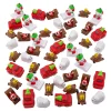Oriental Trading Toy Cars*Bulk 50 Pc. Christmas Pull-Back Toy Assortment