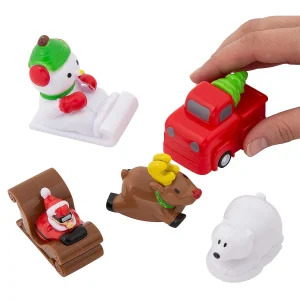Oriental Trading Toy Cars*Bulk 50 Pc. Christmas Pull-Back Toy Assortment