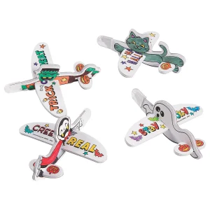 Bulk 48 Pc. Color Your Own Mini Halloween Gliders<Oriental Trading Cheap