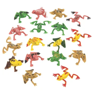 Oriental Trading Character Toys*Bulk 72 Pc. Colorful Mini Frogs