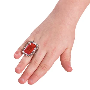 Oriental Trading Pretend Play*Bulk 72 Pc. Colorful Rhinestone Rings