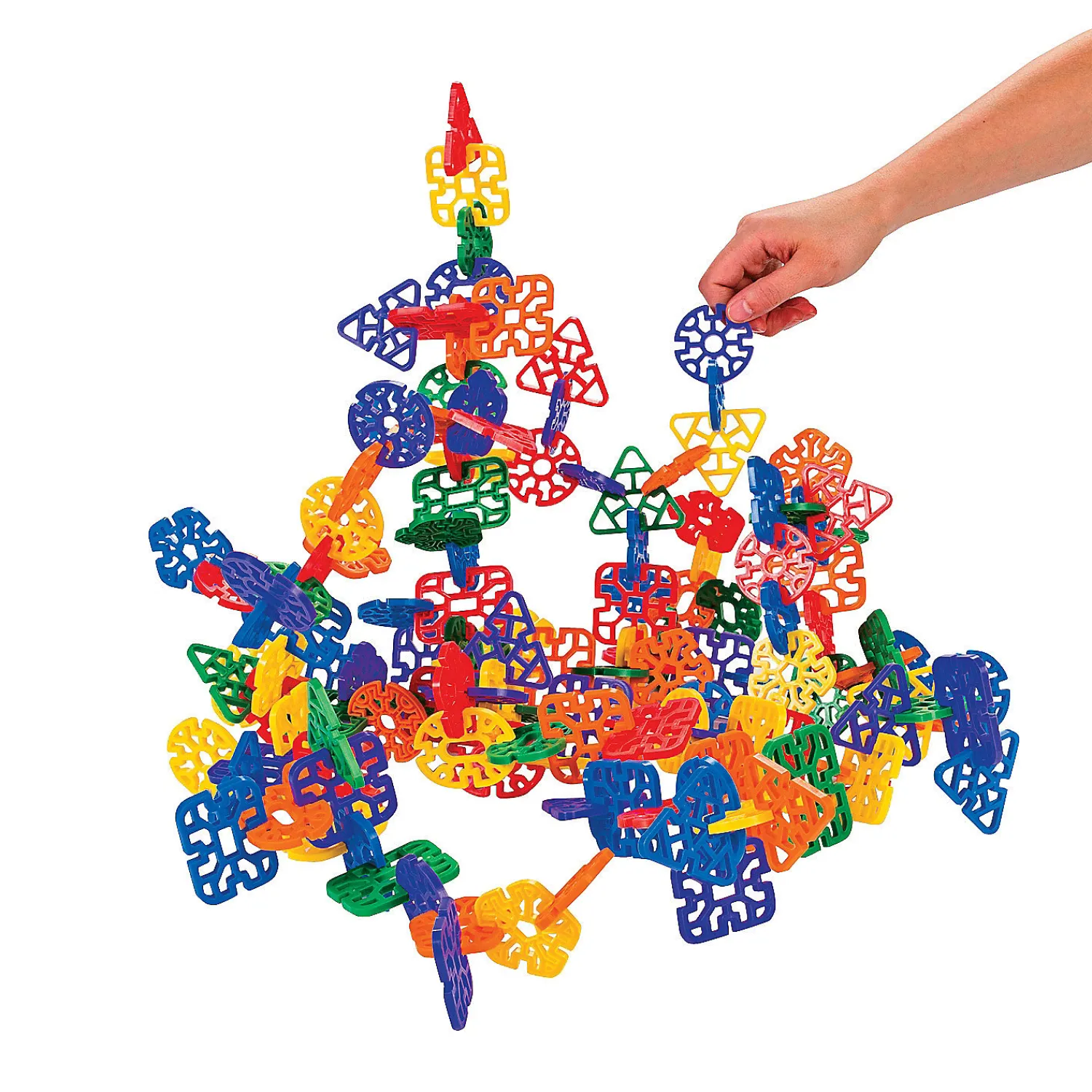 bulk__pc_cool_crazy_conne_0.webp Oriental Trading Building Blocks*Bulk 145 Pc. Cool Crazy Connectors Building Blocks Set