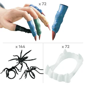 Bulk 288 Pc. Creepy Halloween Accessories Kit<Oriental Trading Sale