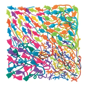 Oriental Trading Putty & Squishy Toys*Bulk 288 Pc. Critters On A String Sticky Toy Assortment