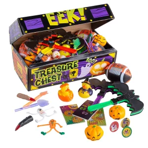 Bulk 50 Pc. Deluxe Halloween Treasure Chest Toy Assortment<Oriental Trading Best