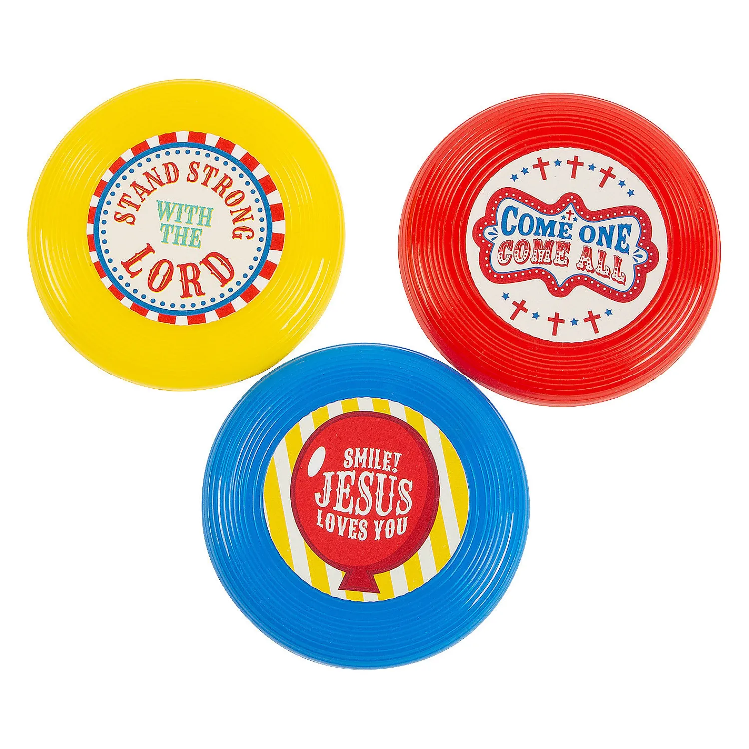 bulk__pc_fall_church_carn_0.webp Bulk 72 Pc. Fall Church Carnival Flying Discs<Oriental Trading Best