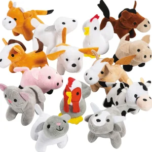 Oriental Trading Stuffed Animals & Plush Toys*Bulk 50 Pc. Farm Stuffed Animals Assortment