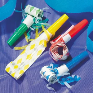 Oriental Trading Noisemakers*Bulk 72 Pc. Festive Blowouts With Fringe