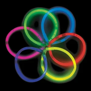 Oriental Trading Glow Assortments*Bulk 50 Pc. Glow Bracelet Assortment