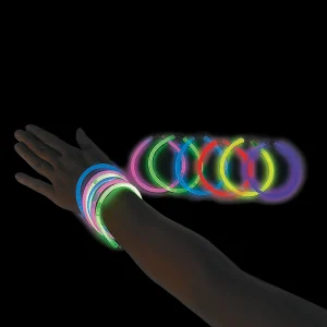 Oriental Trading Glow Assortments*Bulk 50 Pc. Glow Bracelet Assortment