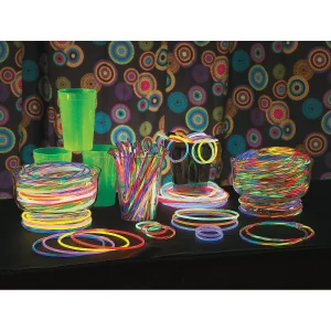 Oriental Trading Glow Assortments*Bulk 250 Pc. Glow Necklace Assortment
