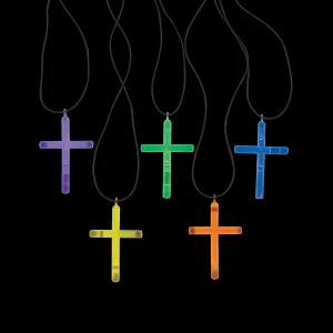 Bulk 50 Pc. Glow Stick Cross Necklaces<Oriental Trading Shop