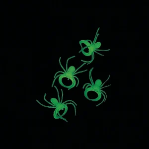 Bulk 144 Pc. Glow-In-The-Dark Plastic Spider Rings<Oriental Trading Online