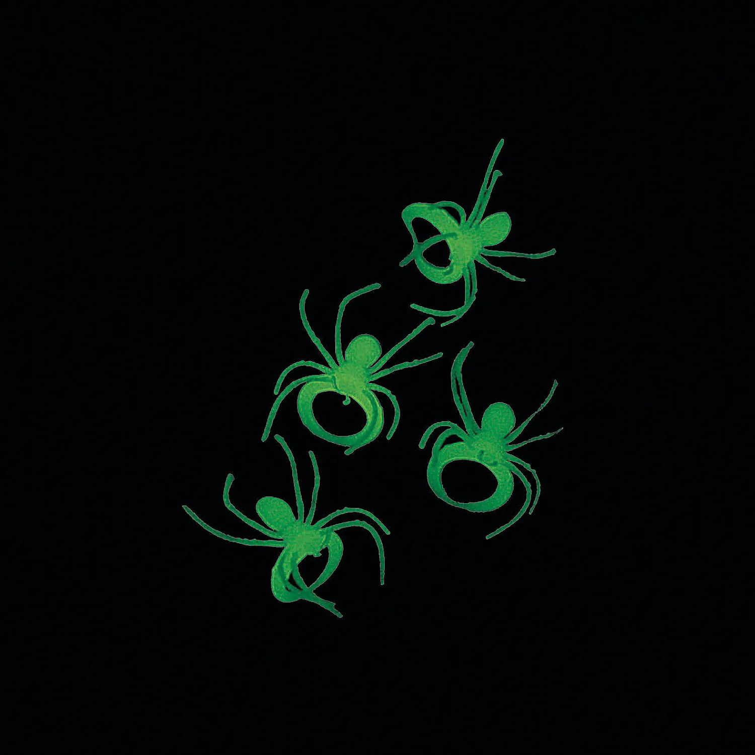 bulk__pc_glowinthedark_pl_0.webp Bulk 144 Pc. Glow-In-The-Dark Plastic Spider Rings<Oriental Trading Online