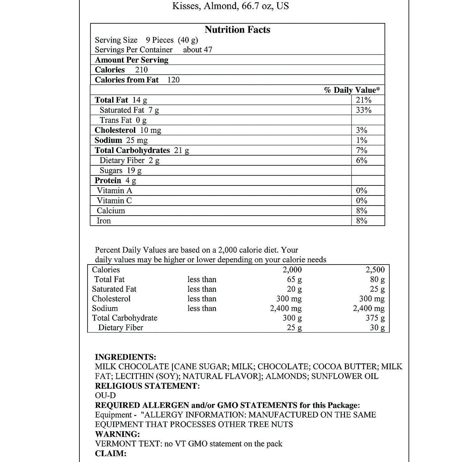 bulk__pc_gold_almond_hers_4.webp Bulk 400 Pc. Gold Almond Hershey's<Oriental Trading Sale