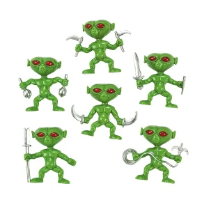 Oriental Trading Character Toys*Bulk 72 Pc. Green Alien Figures