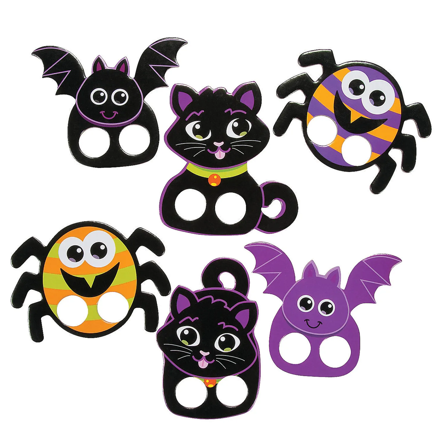 bulk__pc_halloween_charac_0-2.webp Bulk 72 Pc. Halloween Characters Finger Puppets<Oriental Trading Best