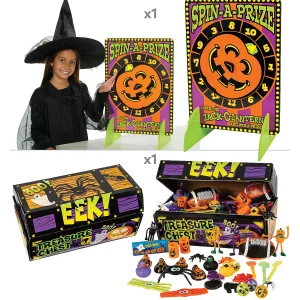 Bulk 101 Pc. Halloween Game Wheel & Prize Kit<Oriental Trading Best