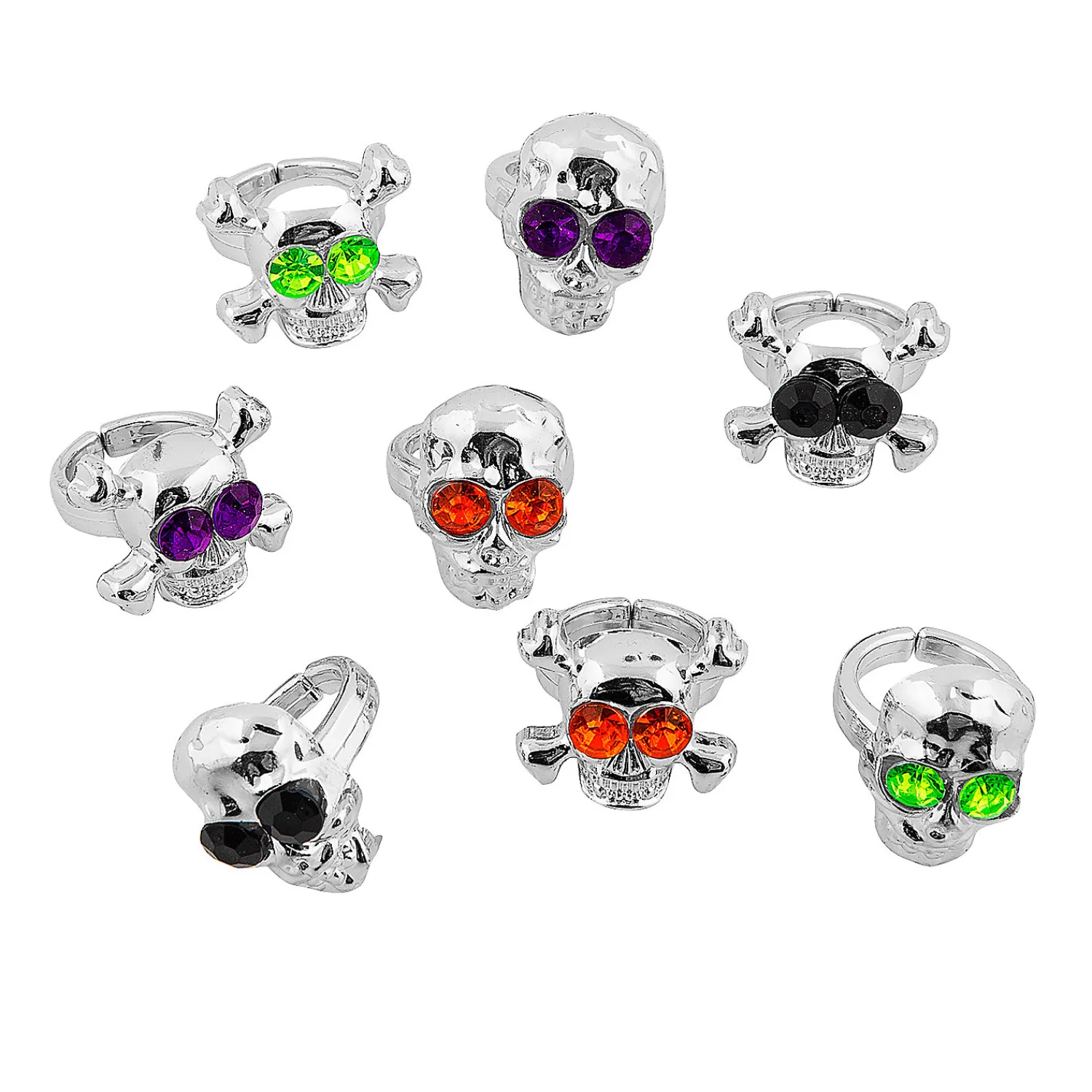 bulk__pc_halloween_gem_ey_0.webp Bulk 48 Pc. Halloween Gem Eye Skull Rings<Oriental Trading Best