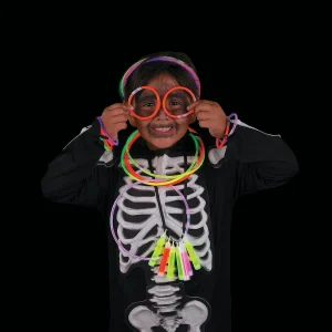 Oriental Trading Glow Jewelry*Bulk 75 Pc. Halloween Glow Stick, Bracelet & Necklace Assortment