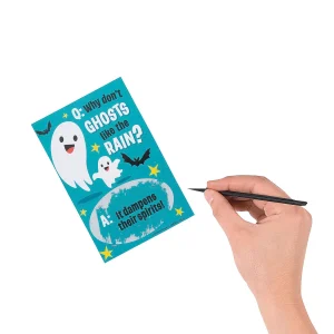 Bulk 50 Pc. Halloween Joke Scratch-Off Cards<Oriental Trading Best