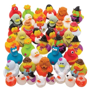 Oriental Trading Rubber Duckies*Bulk 50 Pc. Halloween Rubber Duck Assortment