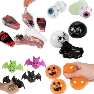 Bulk 60 Pc. Halloween Sticky & Slime Giveaway Kit<Oriental Trading Cheap