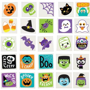 Oriental Trading Temporary Tattoos*Bulk 500 Pc. Halloween Temporary Tattoo Assortment