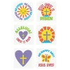 Oriental Trading Temporary Tattoos*Bulk 72 Pc. He Lives Glitter Temporary Tattoos - 72 Pc.