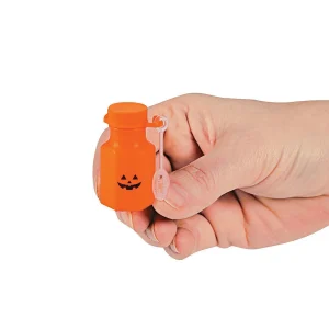 Bulk 48 Pc. Jack-O'-Lantern Mini Bubble Bottles<Oriental Trading Clearance