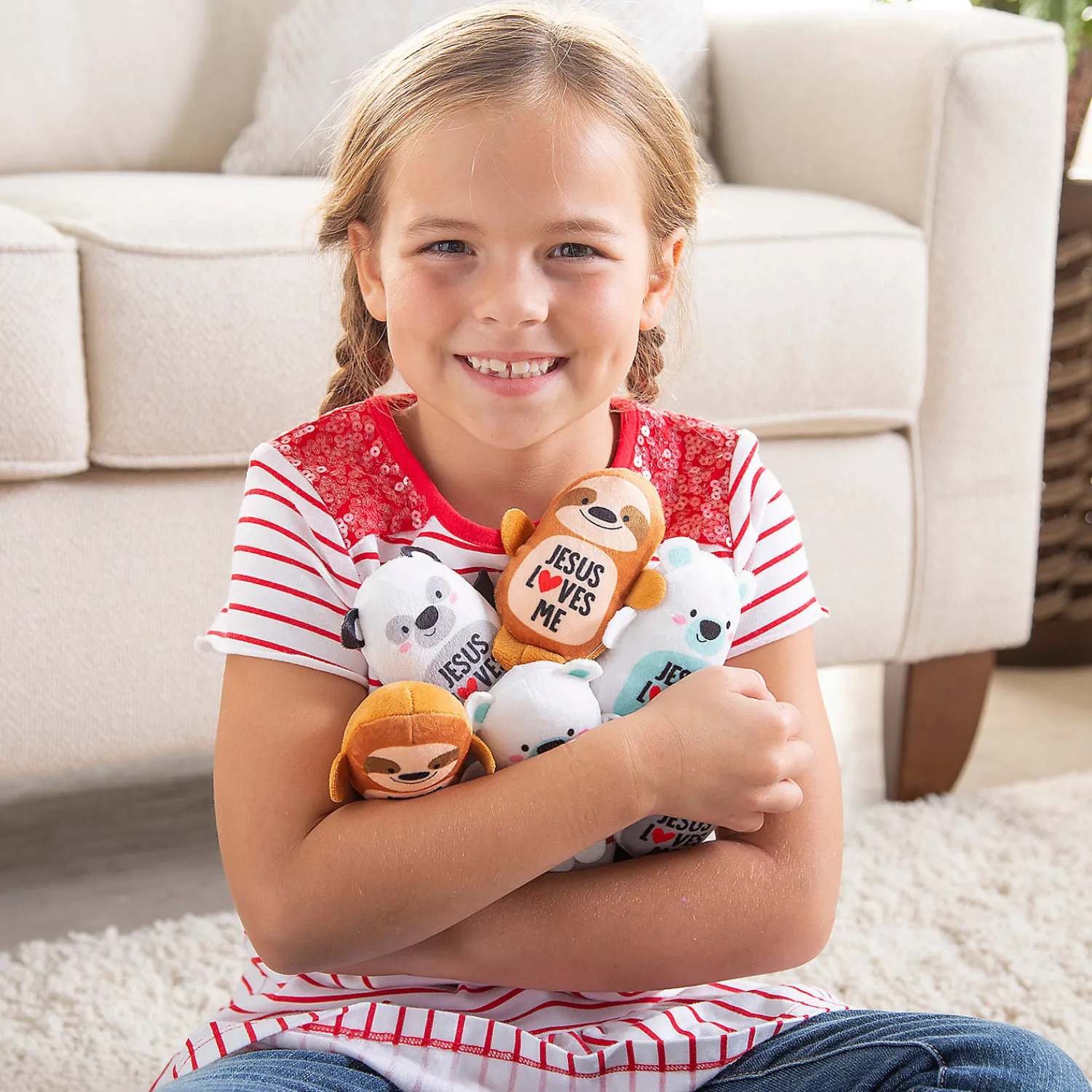 bulk__pc_jesus_loves_me_s_1.webp Oriental Trading Stuffed Animals & Plush Toys*Bulk 50 Pc. Jesus Loves Me Stuffed Animal Assortment