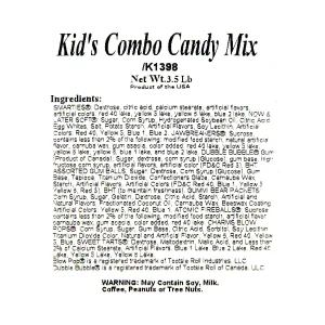 Bulk 206 Pc. Kid's Combo Assorted Candy<Oriental Trading Online