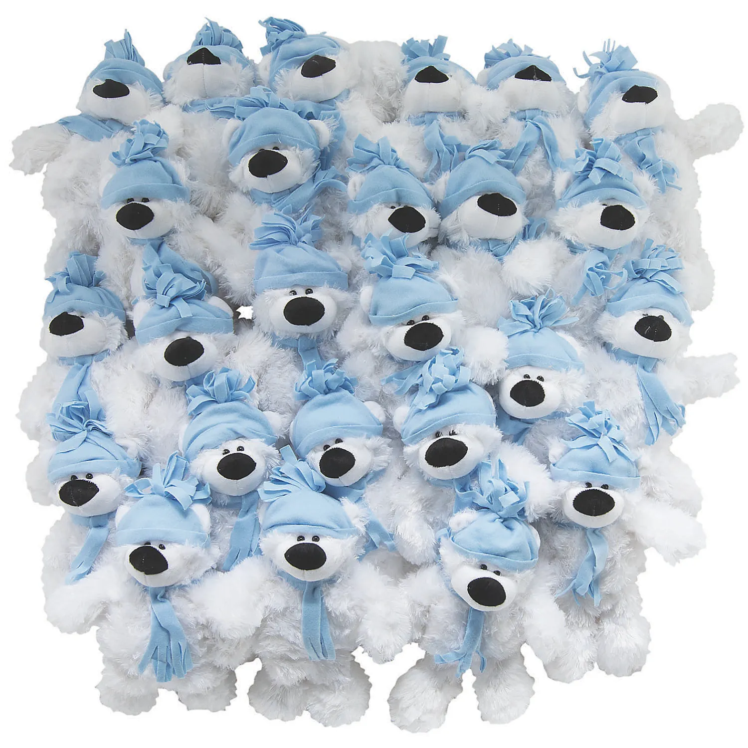bulk__pc_large_holiday_st_0.webp Oriental Trading Stuffed Animals & Plush Toys*Bulk 50 Pc. Large Holiday Stuffed Polar Bears