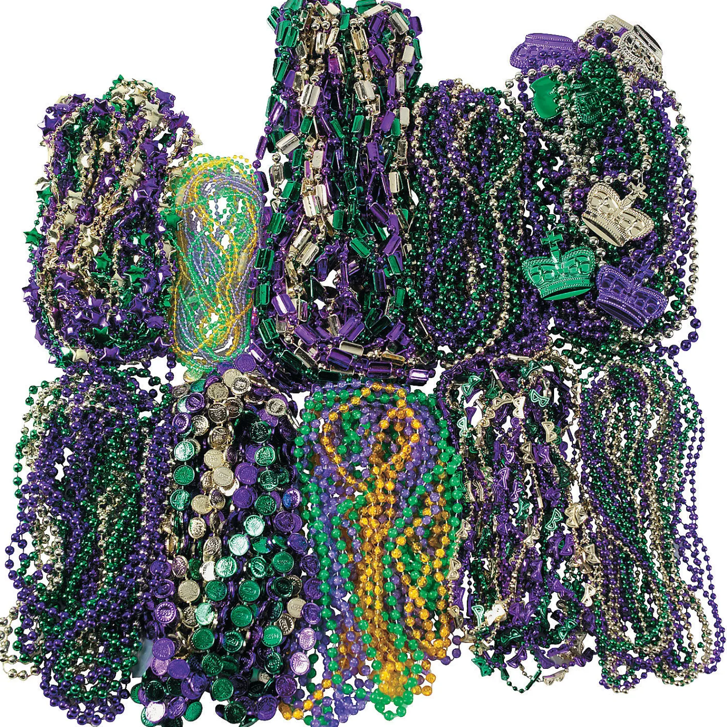 bulk__pc_mardi_gras_bead__0.webp Oriental Trading Necklaces*Bulk 500 Pc. Mardi Gras Bead Necklace Assortment