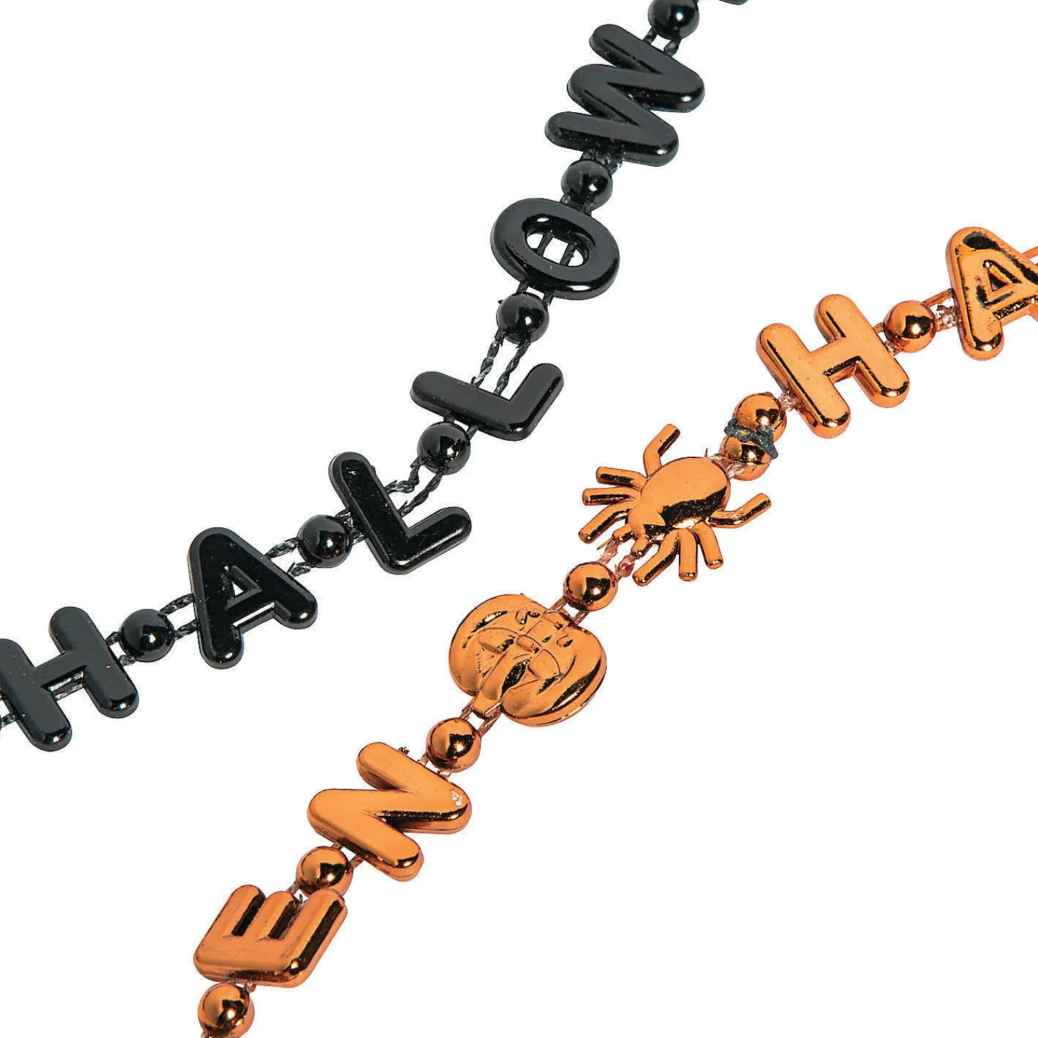 bulk__pc_metallic_hallowe_1.webp Bulk 48 Pc. Metallic Halloween Bead Necklaces<Oriental Trading Shop