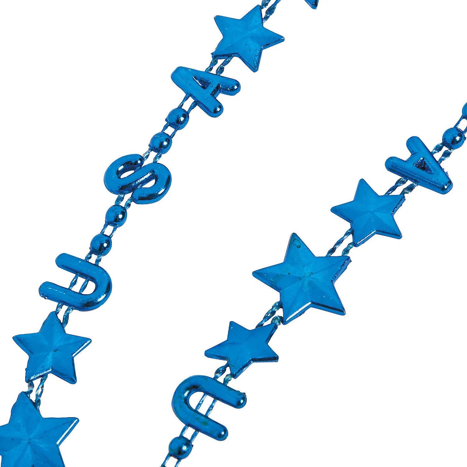 bulk__pc_metallic_patriot_1.webp Oriental Trading Necklaces*Bulk 48 Pc. Metallic Patriotic Usa Mardi Gras Bead Necklaces