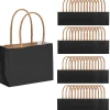 Bulk 48 Pc. Mini Black Kraft Paper Gift Bags<Oriental Trading Shop