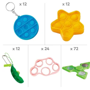 Oriental Trading Fidget Toys & Spinners*Bulk 120 Pc. Mini Fidget Toy Kit Assortment
