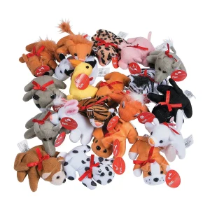 Bulk 50 Pc. Mini Gift Exchange Stuffed Animal Assortment<Oriental Trading Online