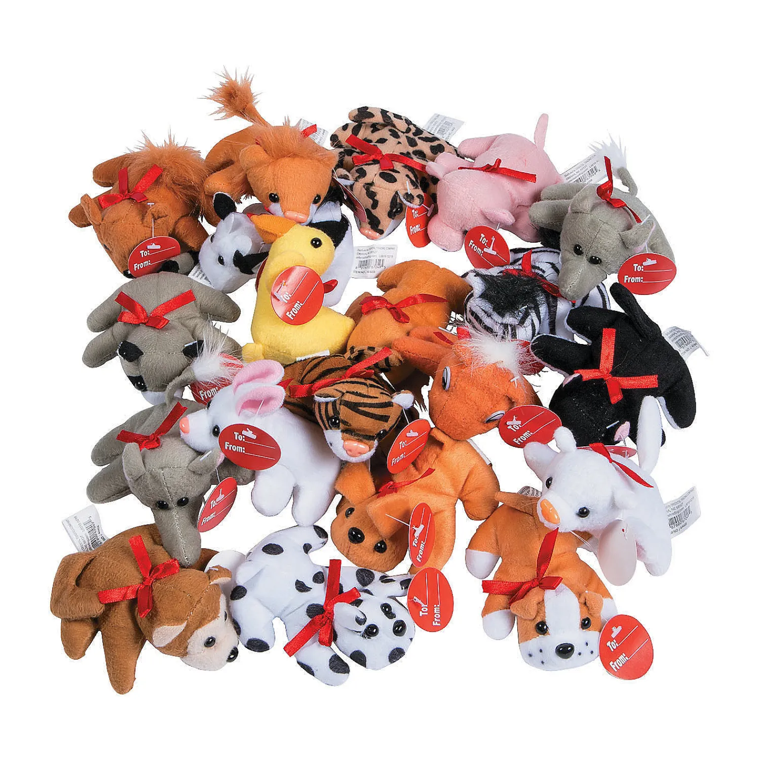 bulk__pc_mini_gift_exchan_0.webp Bulk 50 Pc. Mini Gift Exchange Stuffed Animal Assortment<Oriental Trading Online