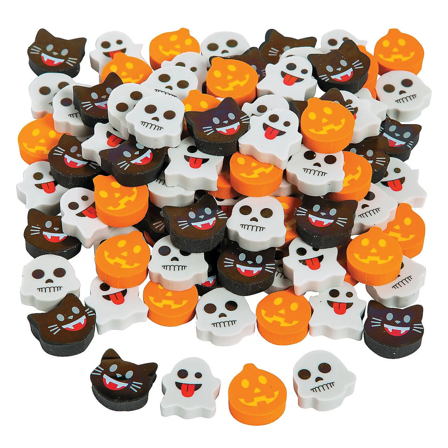 bulk__pc_mini_halloween_e_0-1.webp Bulk 144 Pc. Mini Halloween Emoji Eraser Assortment<Oriental Trading Flash Sale