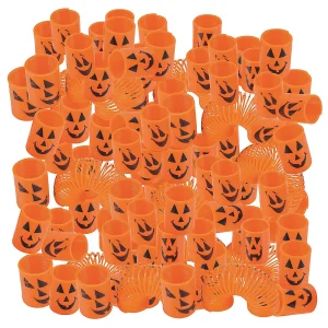 Bulk 300 Pc. Mini Jack-O'-Lantern Magic Springs<Oriental Trading Clearance