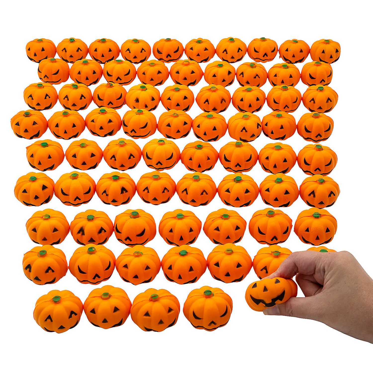 bulk__pc_mini_squeeze_jac_0.webp Bulk 144 Pc. Mini Squeeze Jack-O'-Lantern Stress Toys<Oriental Trading Shop
