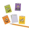 Bulk 48 Pc. Monster Face Mini Spiral Notepads<Oriental Trading Store
