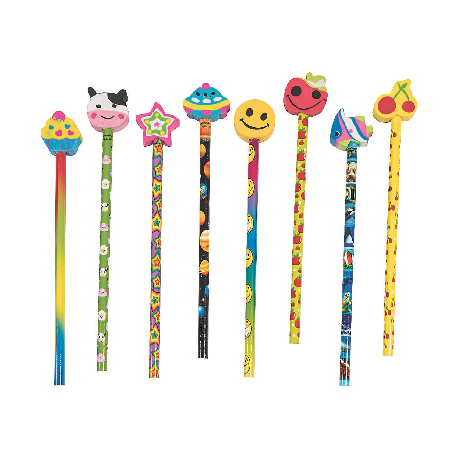 bulk__pc_pencils_with_ass_1.webp Oriental Trading Pencils*Bulk 72 Pc. Pencils With Assorted Pencil Top Erasers