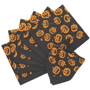 Bulk 50 Pc. Pumpkin Face Bandanas<Oriental Trading New