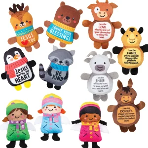 Oriental Trading Stuffed Animals & Plush Toys*Bulk 150 Pc. Religious Christmas Plush Character Assortment Kit