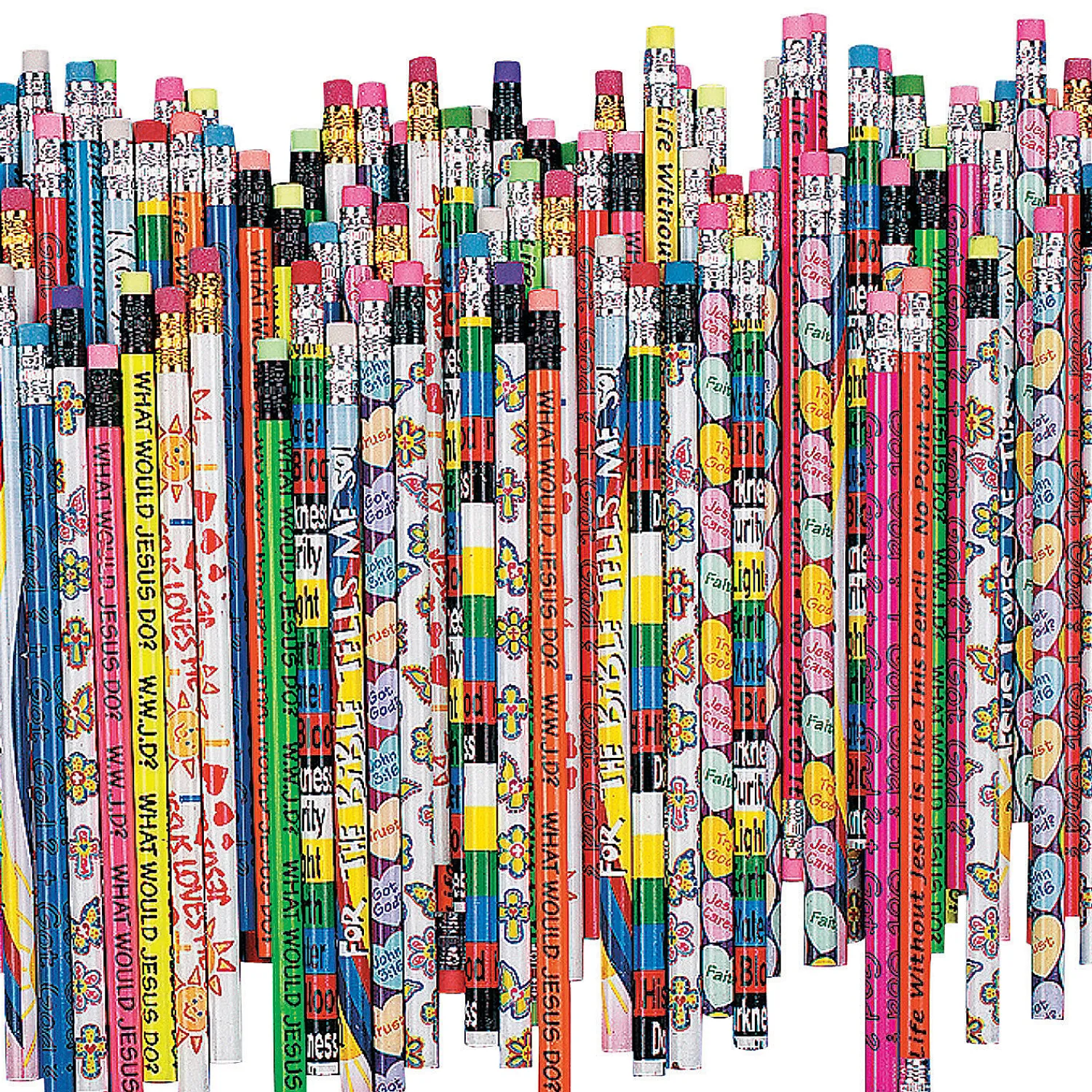 bulk__pc_religious_pencil_2.webp Oriental Trading Pencils*Bulk 252 Pc. Religious Pencil Assortment