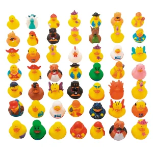 Bulk 50 Pc. Rubber Ducks Assortment<Oriental Trading Fashion